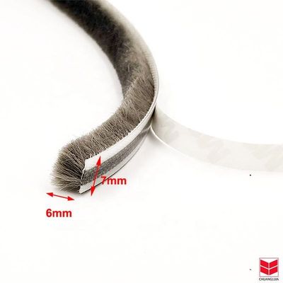 Wool Pile Weather Strip For Aluminum Door And Window Pile Height 3-25mm /width 3-50mm 100%PP