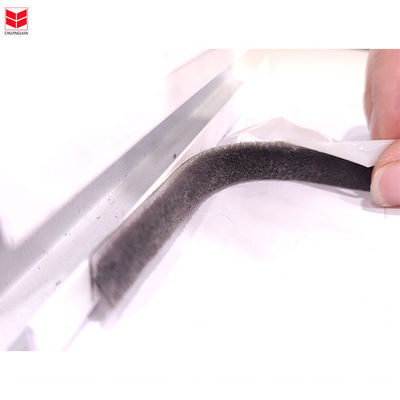 Modern Lightweight Woven Brush Pile Weather Stripping For Sliding Doors