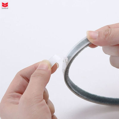 Aluminium Doors And Windows Accessories Wool Pile Weather Strip Brush For Window Sealing With ISO9001 2008 Certificate