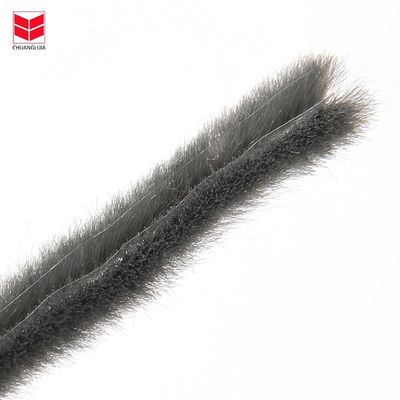 100%pp Window Seal Strips Fabric Fin Door Pile Wool Weather Seal Strip with Modern Design and ISO9001 2008 Certification