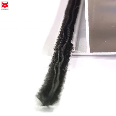 100%pp Window Seal Strips Fabric Fin Door Pile Wool Weather Seal Strip with Modern Design and ISO9001 2008 Certification
