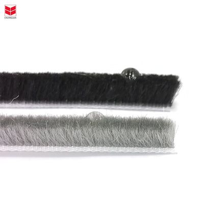 6.8*5/6/7/8 Brush Pile Seal Strip For Door And Window Modern Design Pile Height 3-25mm Width 3-50mm