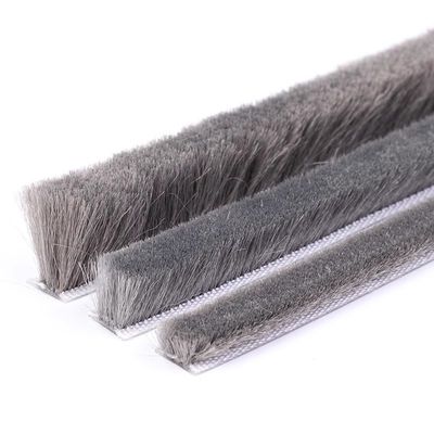 Modern Design Style Waterproof Wool Pile Weather Strip for 100%PP Doors and Windows in House Decor