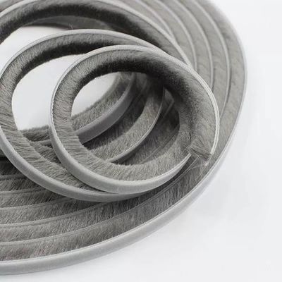 Modern Design Pile Weather Strip Brush Wool Mohair Sealing Strip for Aluminum Windows/Doors Accessories