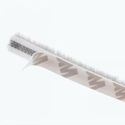 CLJ Aluminium Doors Windows Wool Pile Brush Weather Striping with Fin Dust Protector BLACK/GRAY/BROWN/WHITE/OTHER 100%PP