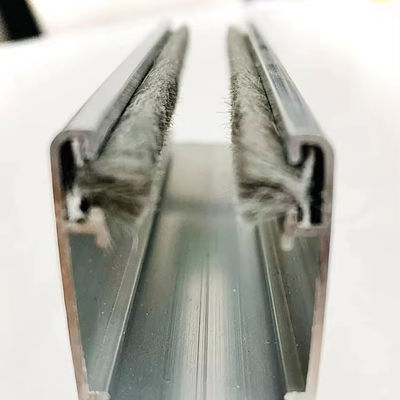 Modern Design Windproof Wool Pile Seals for Doors and Windows Weather Sealing Strip Pile Height 3-25mm