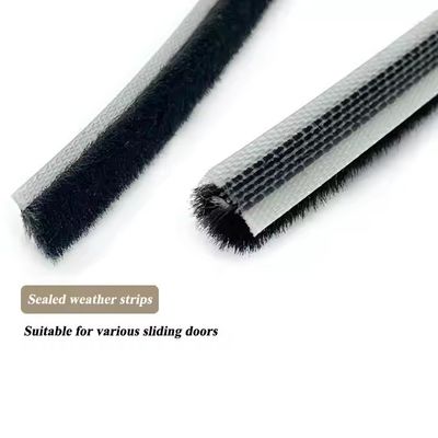 Modern Design Dustproof Windproof Pile Weather Strip for Door and Window Easy Maintenance