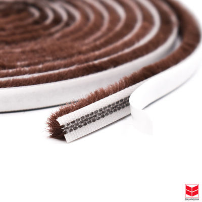 Modern Design Dustproof Windproof Pile Weather Strip for Door and Window Easy Maintenance