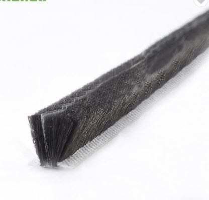 Wool Pile Waterproof Brush Gasket Weather Seal Door And Window Sealing Strip For Apartments