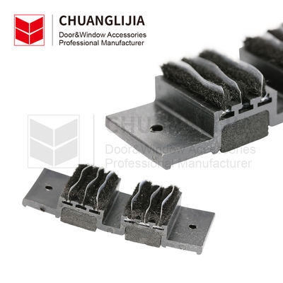 Easy Installation Aluminium Door and Window System Plastic Accessories Pile Height 3-25mm /width 3-50mm